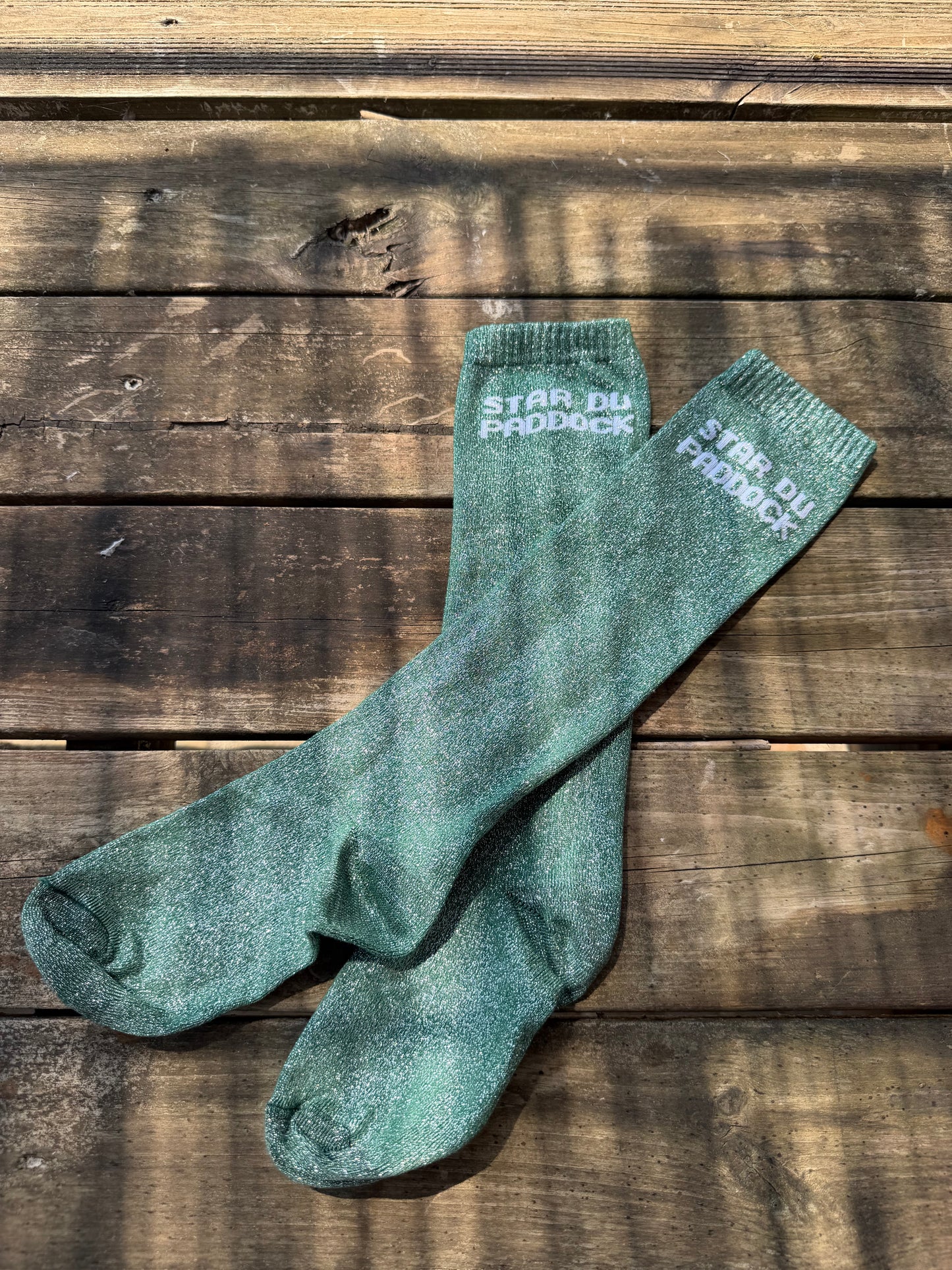 Chaussettes Star du paddock - vert