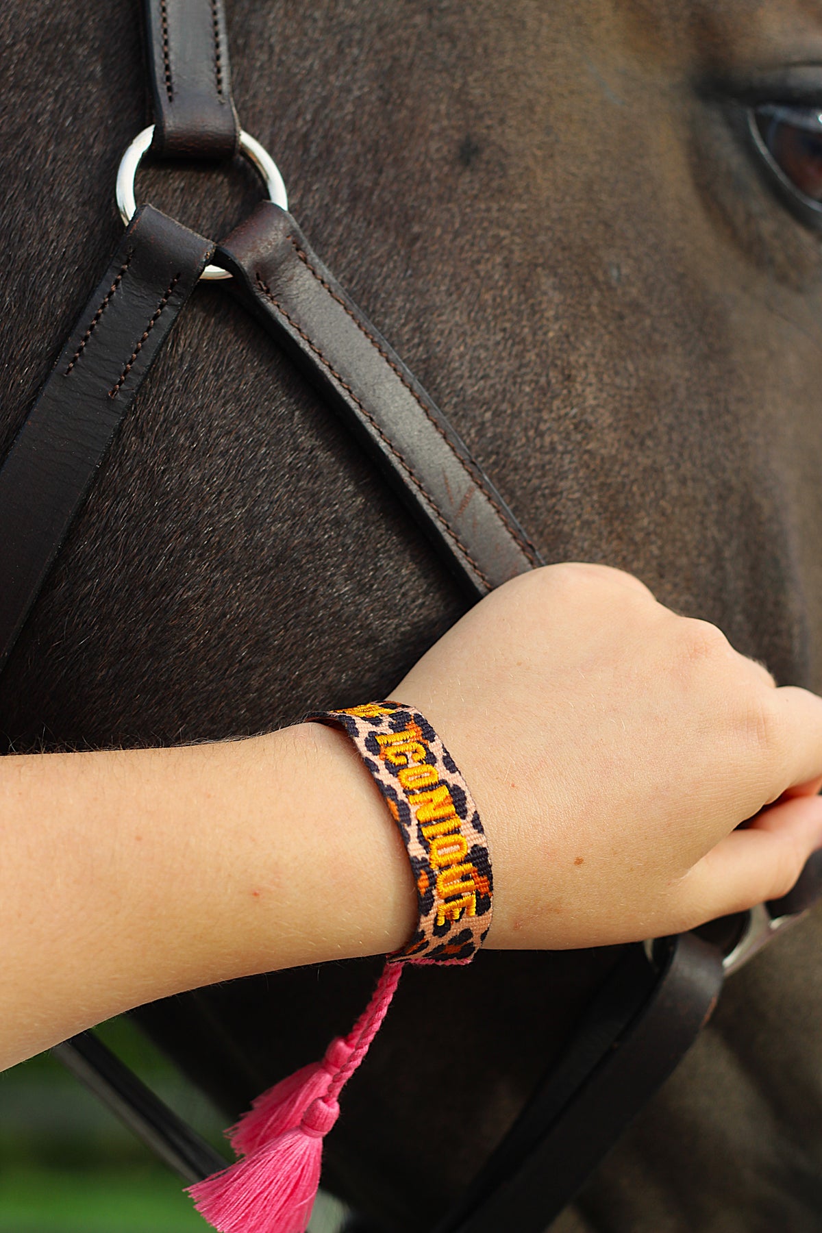 Bracelet léopard ORNELLA – Cavalière Iconique