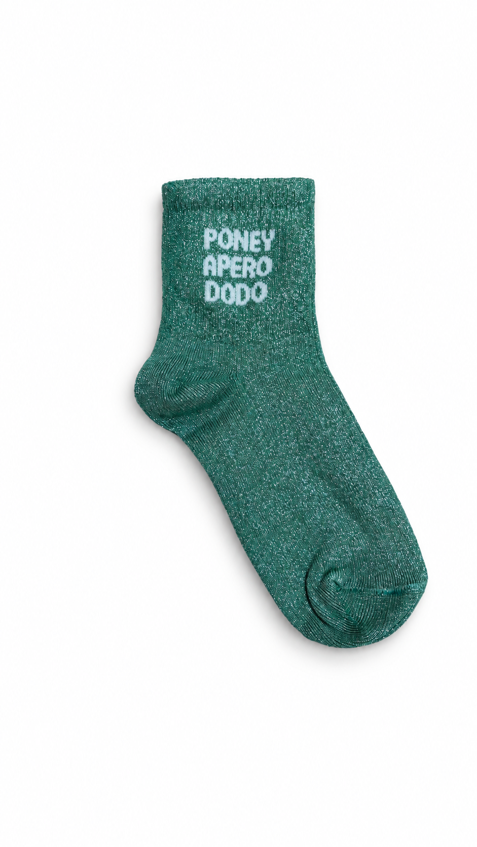 Chaussettes de ville Poney Apéro Dodo – Turquoise