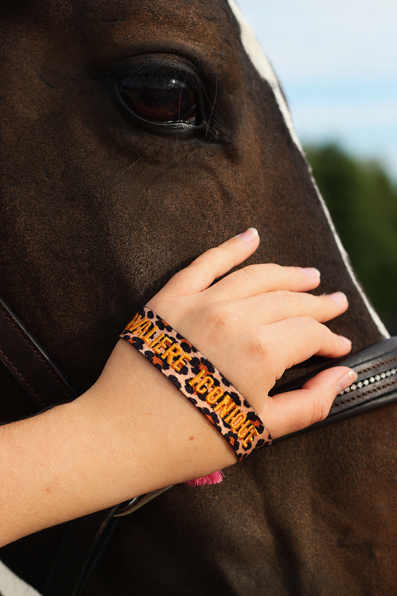 Bracelet léopard ORNELLA – Cavalière Iconique