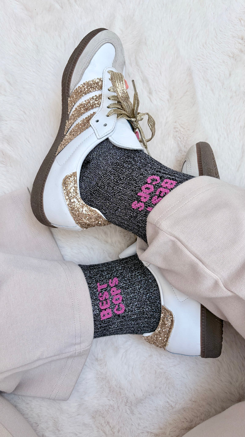 Chaussettes de ville Best Cops – Noir