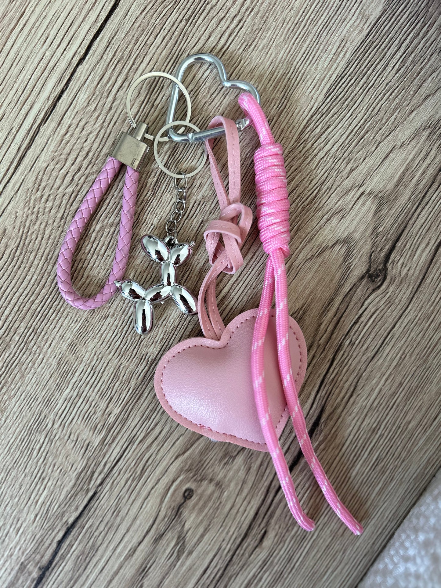 Grigri cœur rose