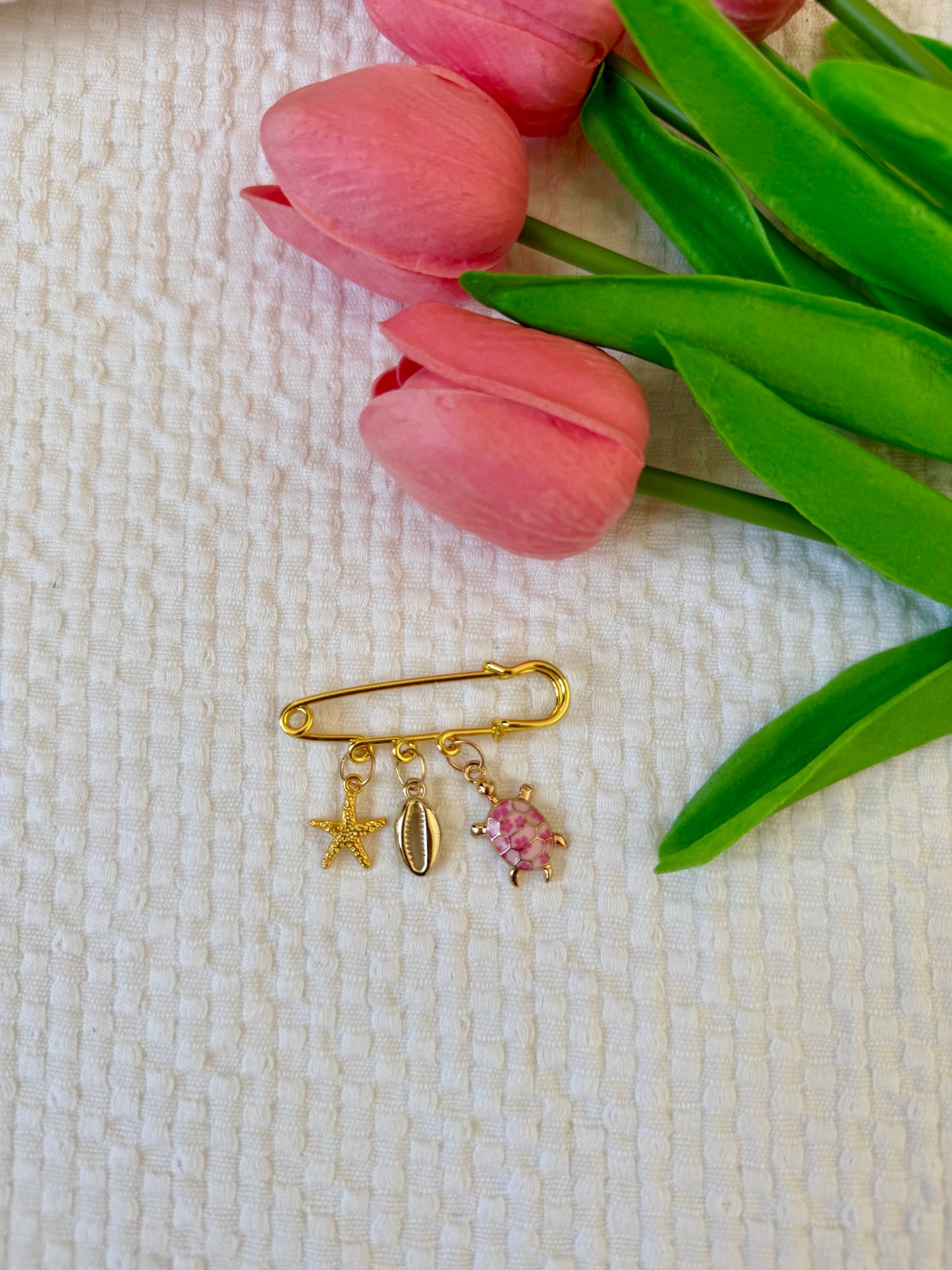Petite Broche Escale Marine