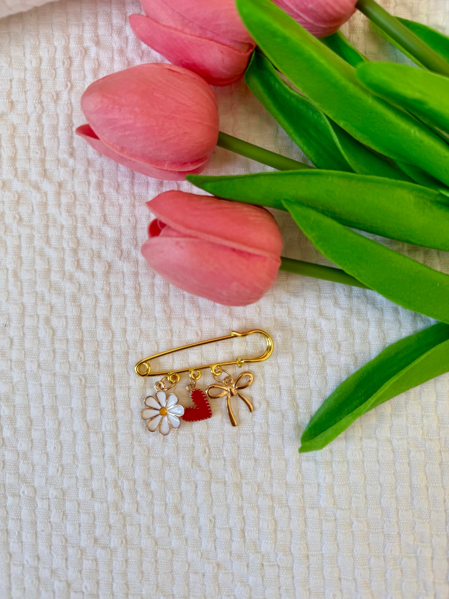 Petite Broche Douce Marguerite