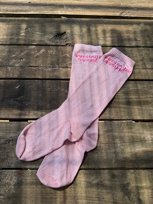 Chaussettes Sans Faute Assuré – Rose pâle