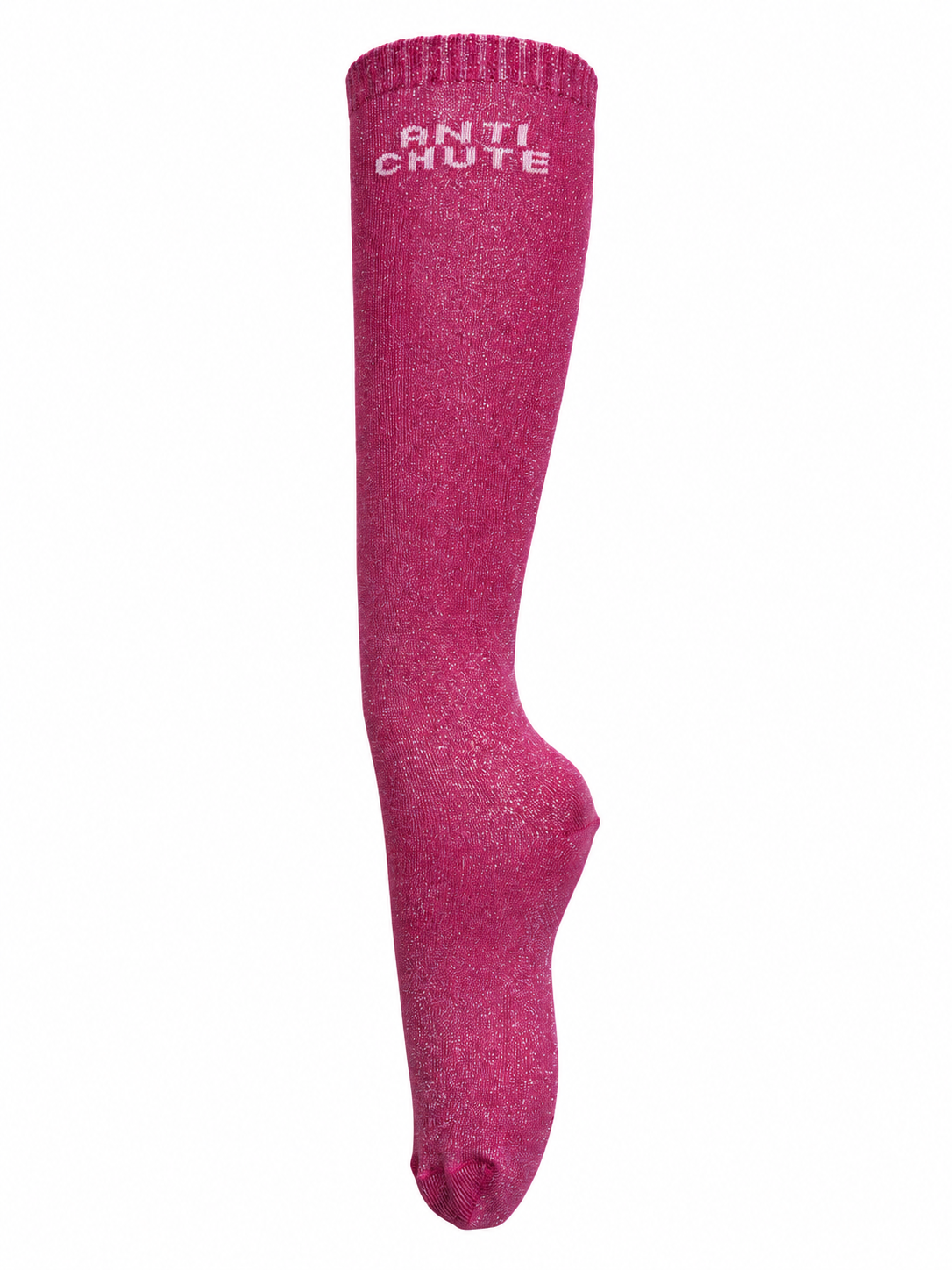 Chaussettes d’équitation Anti Chute – Rose fuchsia