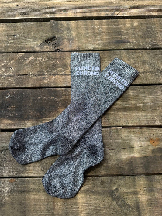Chaussettes Reine du Chrono – Noir