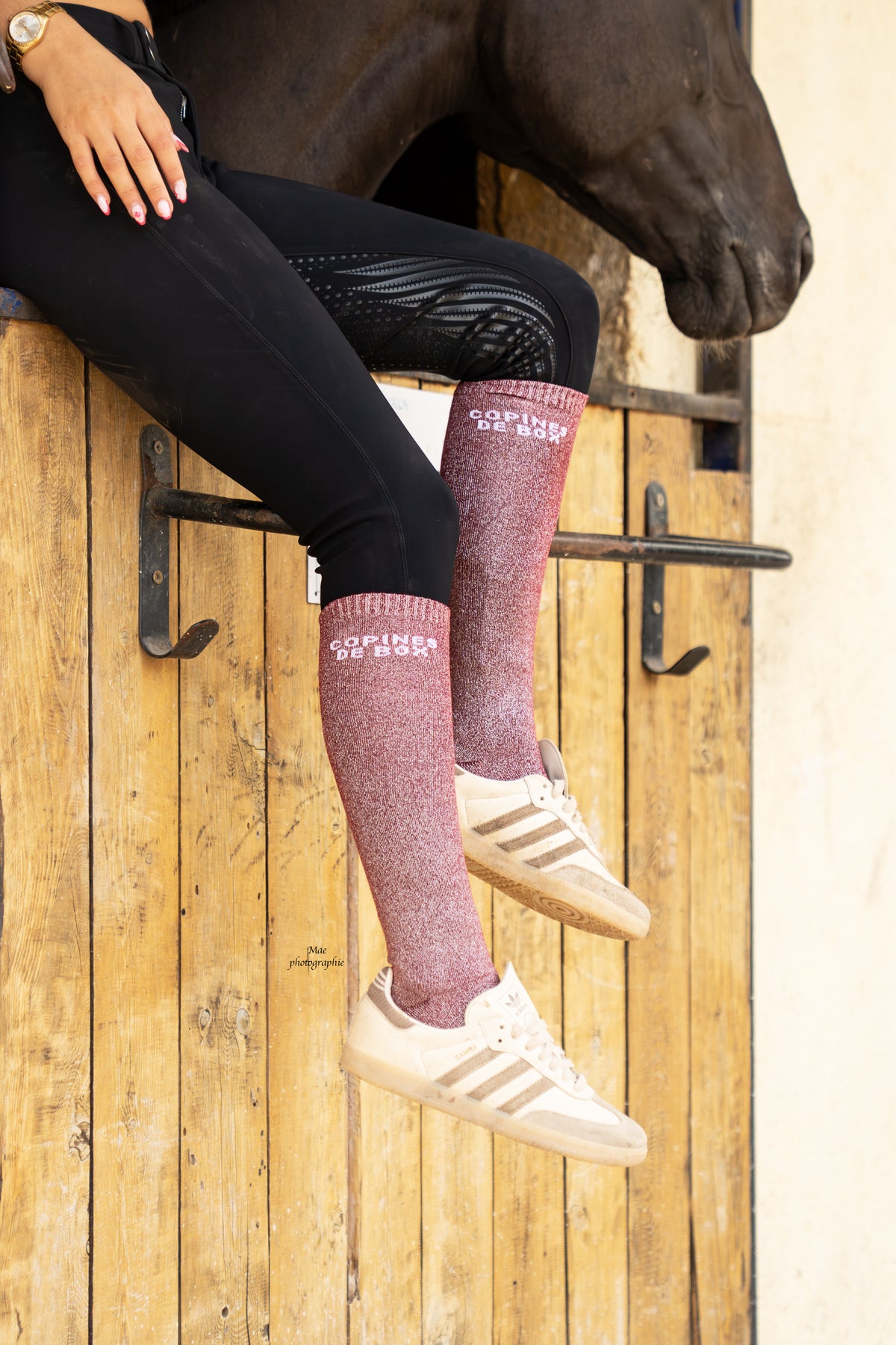 Chaussettes d’équitation Copines de Box – Bordeaux
