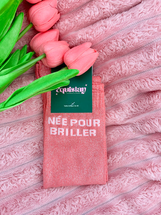 CHAUSSETTES NÉE POUR BRILLER - CORAIL