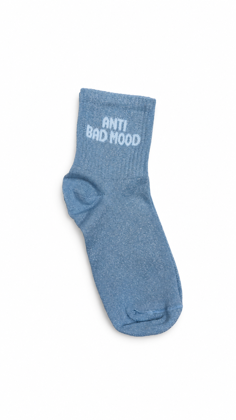 Chaussettes de ville Anti Bad Mood – Bleu ciel