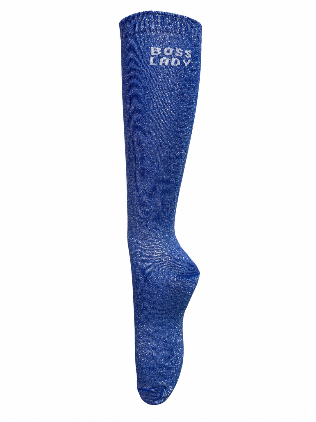 Chaussettes d’équitation Boss Lady – Bleu électrique