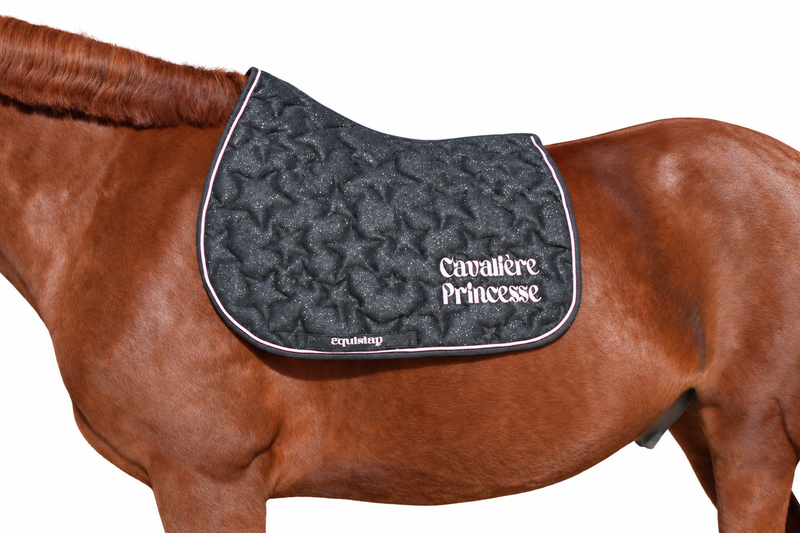 Tapis de selle CSO STAR – Cavalière Princesse