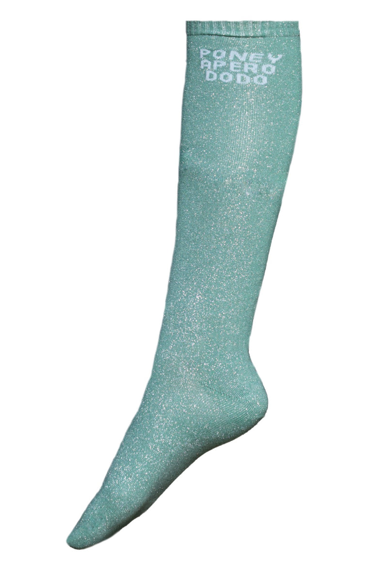Chaussettes d’équitation Poney Apéro Dodo – Turquoise