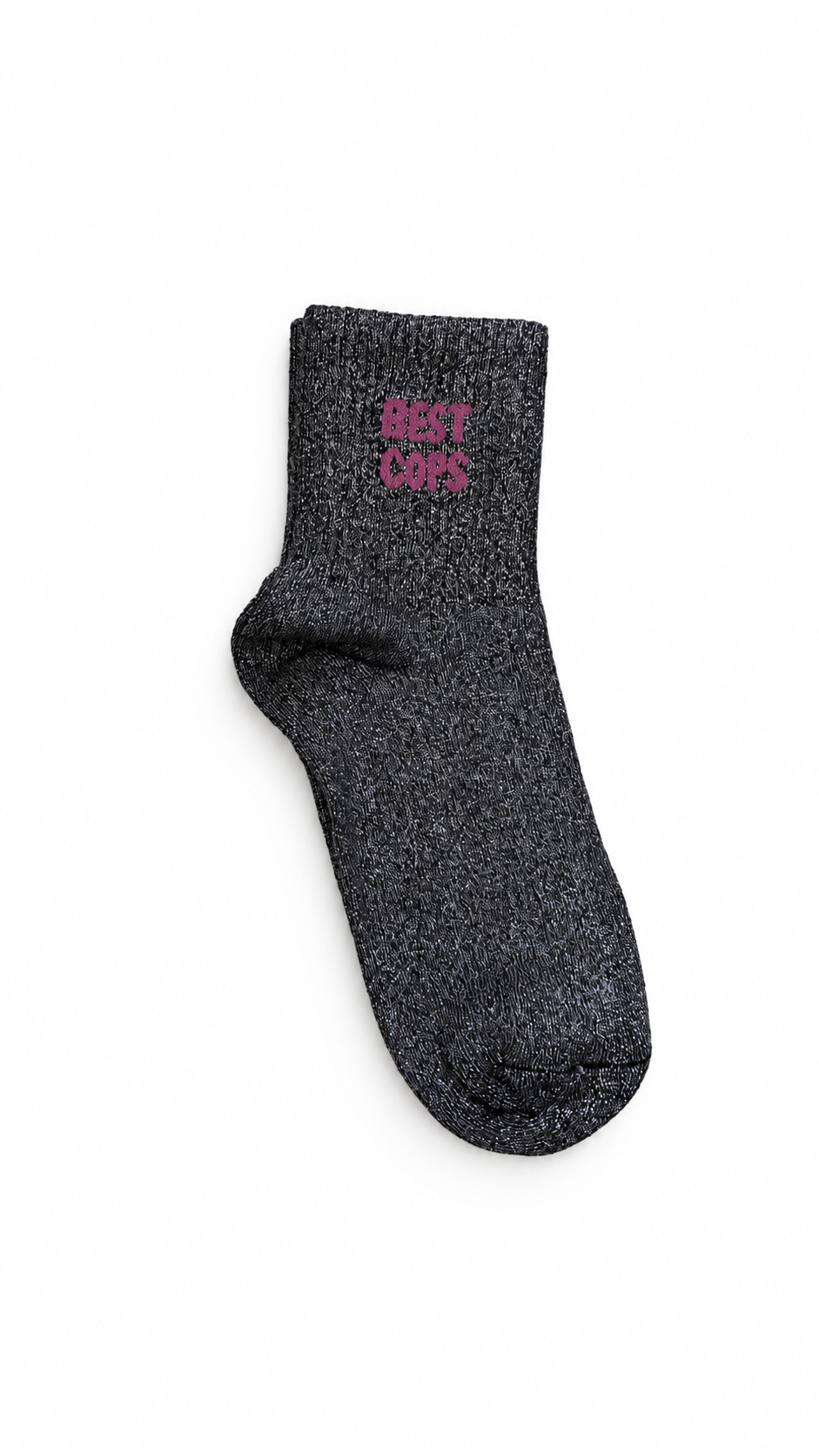 Chaussettes de ville Best Cops – Noir