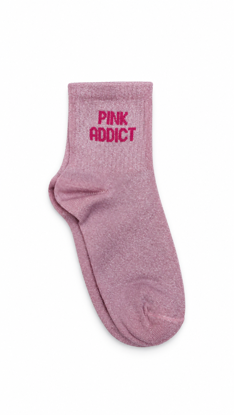 Chaussettes de ville Pink Addict – Rose
