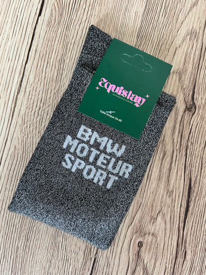 CHAUSSETTES BMW MOTEUR SPORT NOIR
