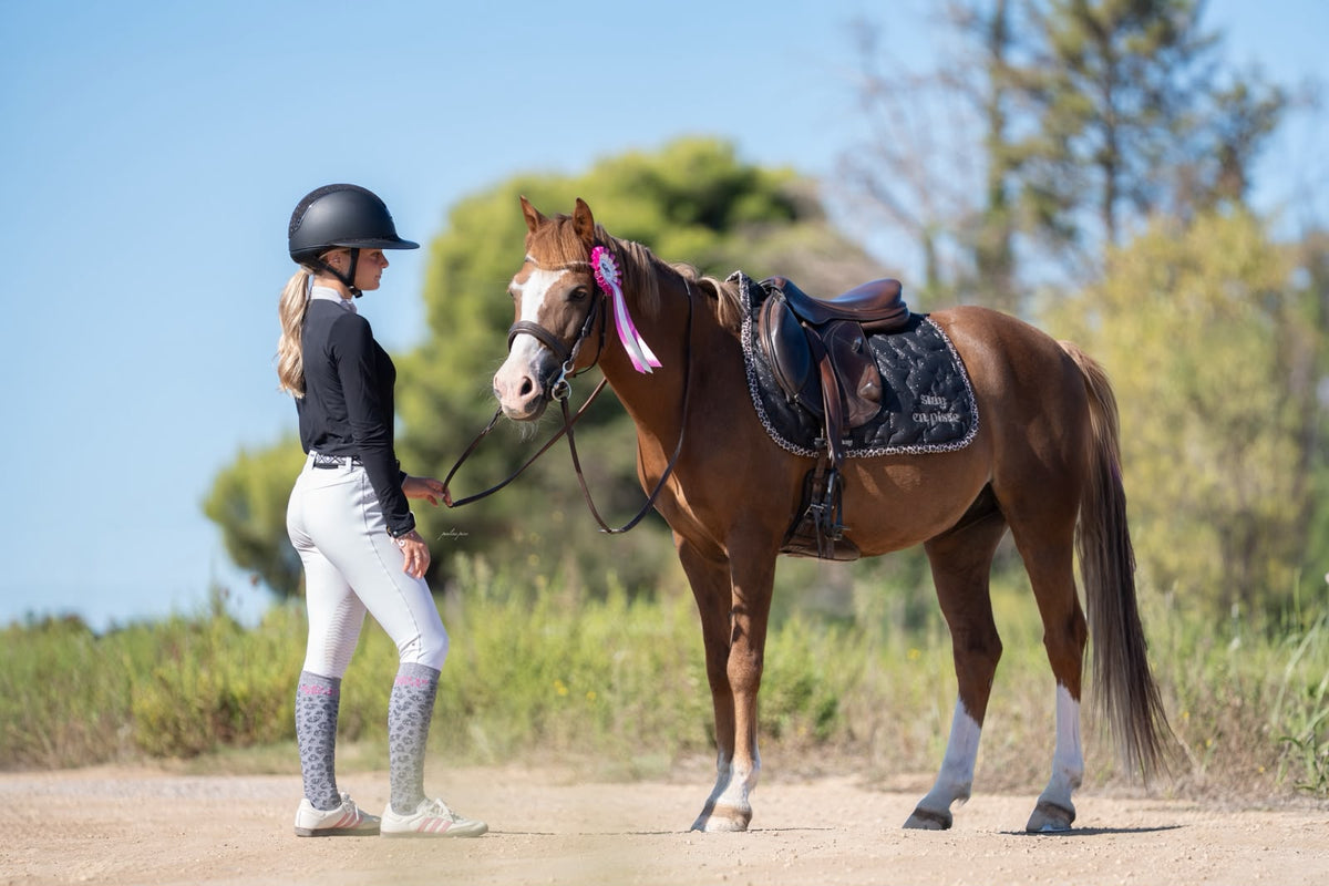 Mode équestre pour cavalières qui veulent briller.