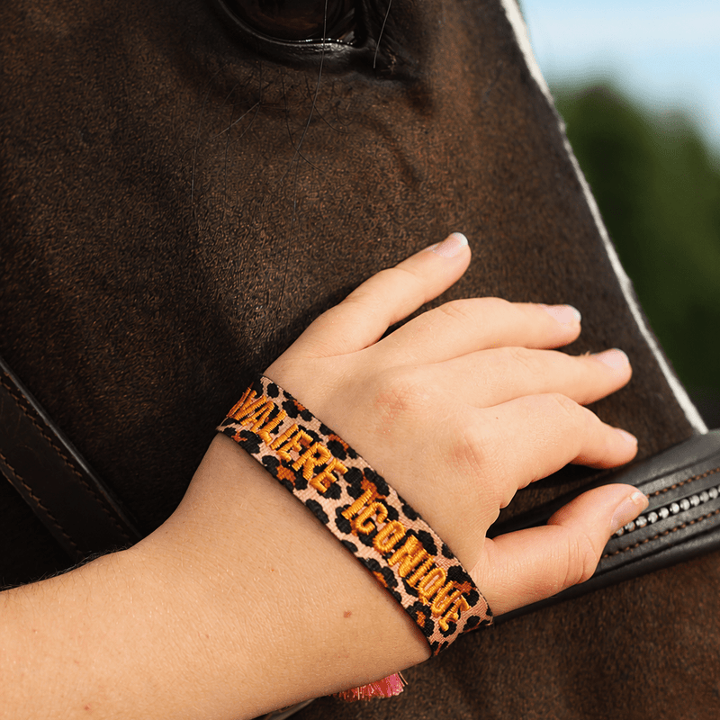 Bracelet léopard ORNELLA – Cavalière Iconique - Equislay