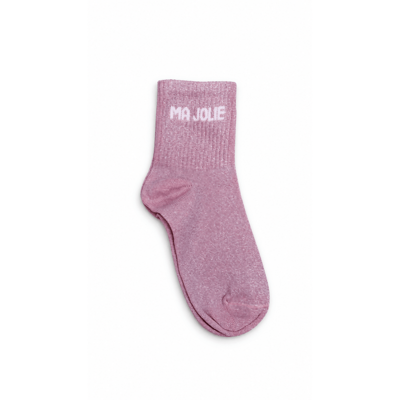 Chaussettes de ville Ma Jolie – Rose pâle - Equislay
