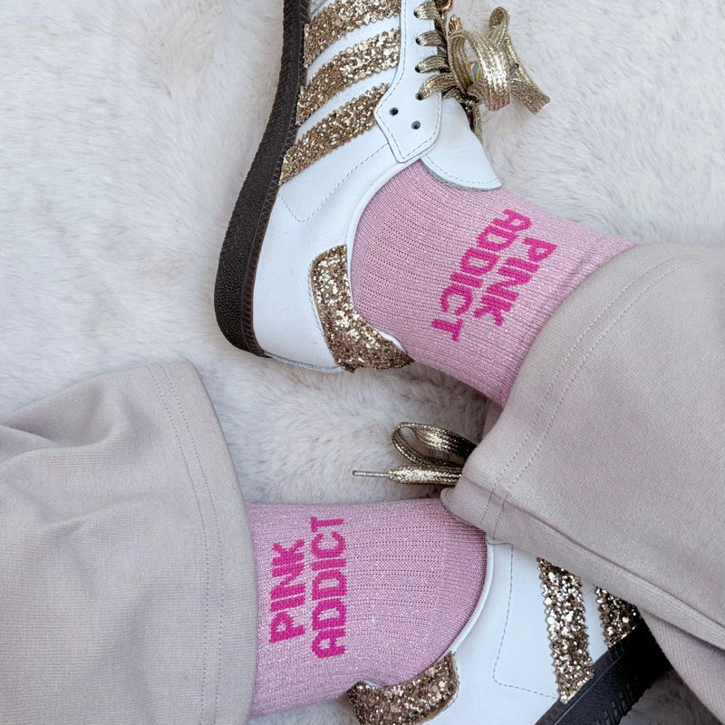 Chaussettes de ville Pink Addict – Rose - Equislay
