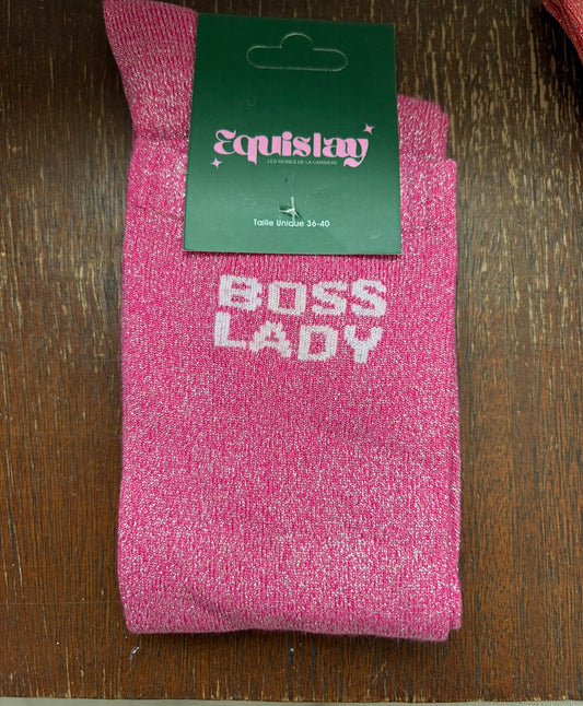 Chaussettes DÉFAUT BOSS LADY ROSE - Equislay