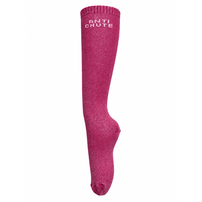 Chaussettes d’équitation Anti Chute – Rose fuchsia - Equislay