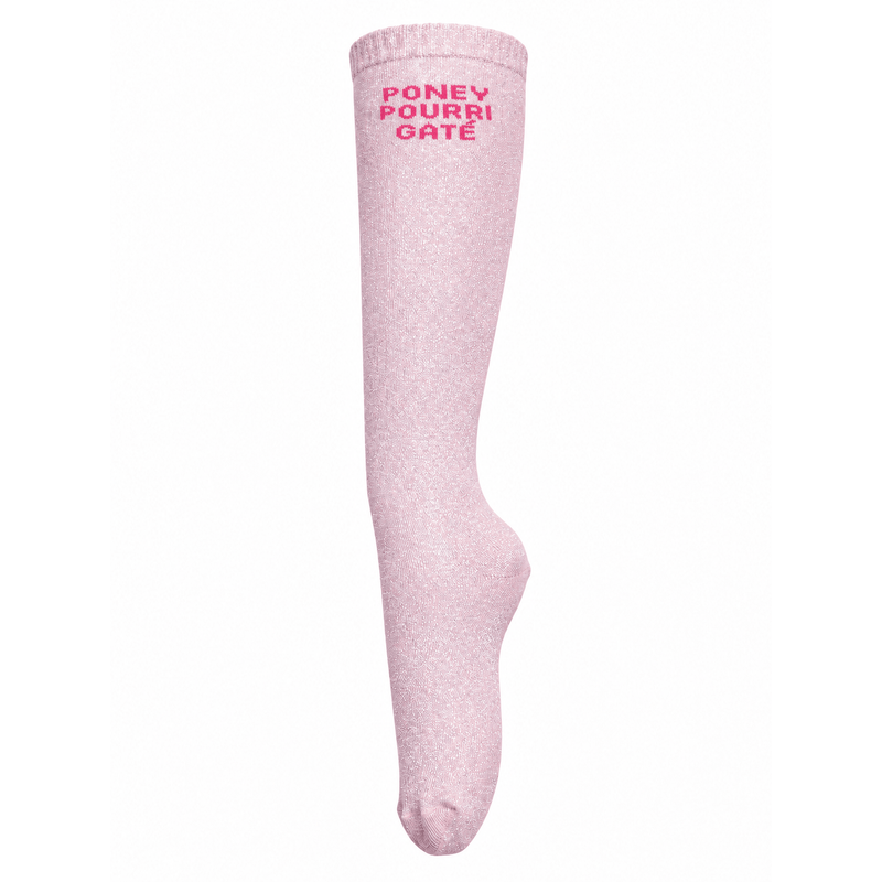 Chaussettes d’équitation Poney Pourri Gâté – Rose clair - Equislay