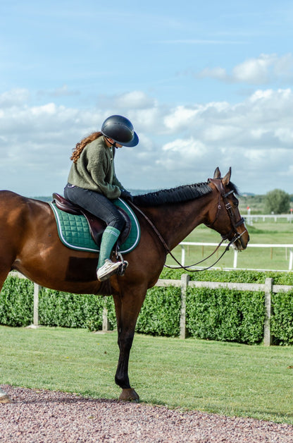 CHAUSSETTES MON PONEY MON PAIN - VERT - Equislay