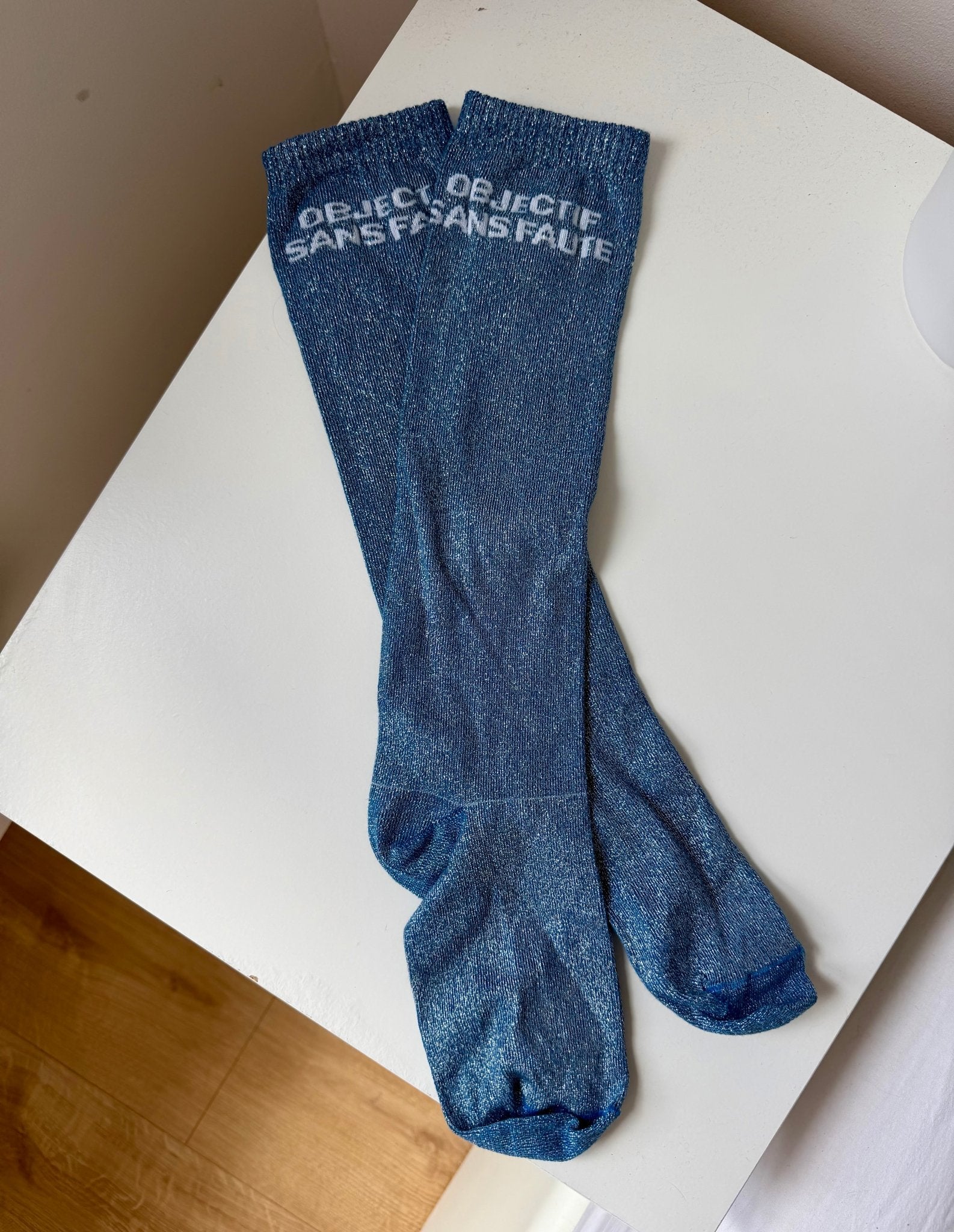 Chaussettes Objectif Sans Faute – Bleu - Equislay