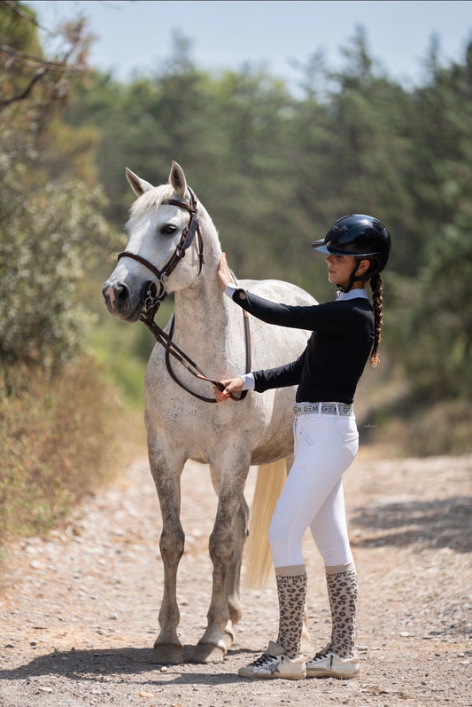 Chaussettes Poney de Star – Léopard - Equislay