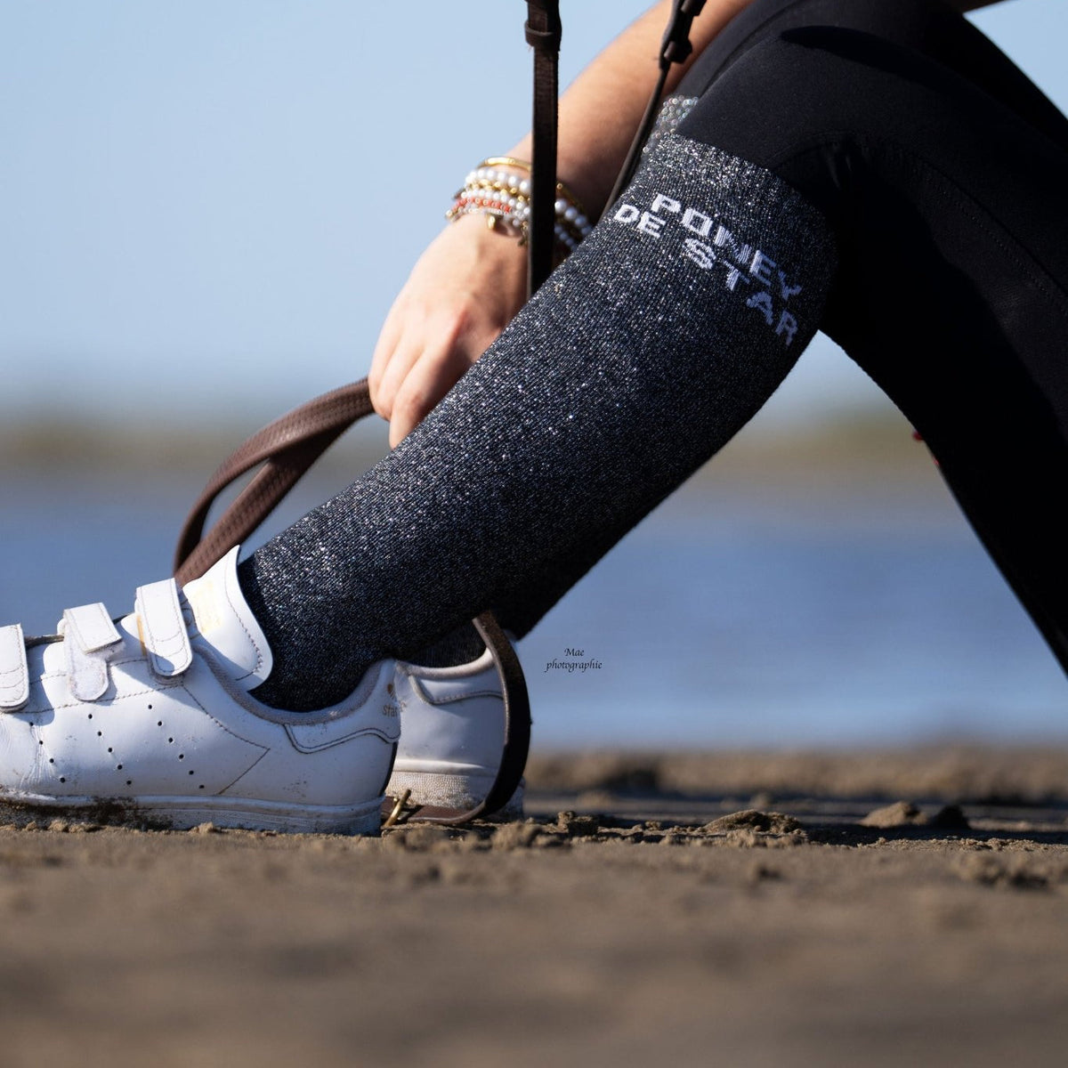 Chaussettes d’équitation Poney de Star – Noir