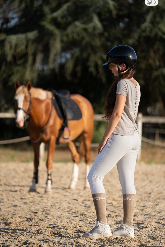 Chaussettes Poney de Star Or Petite Taille
