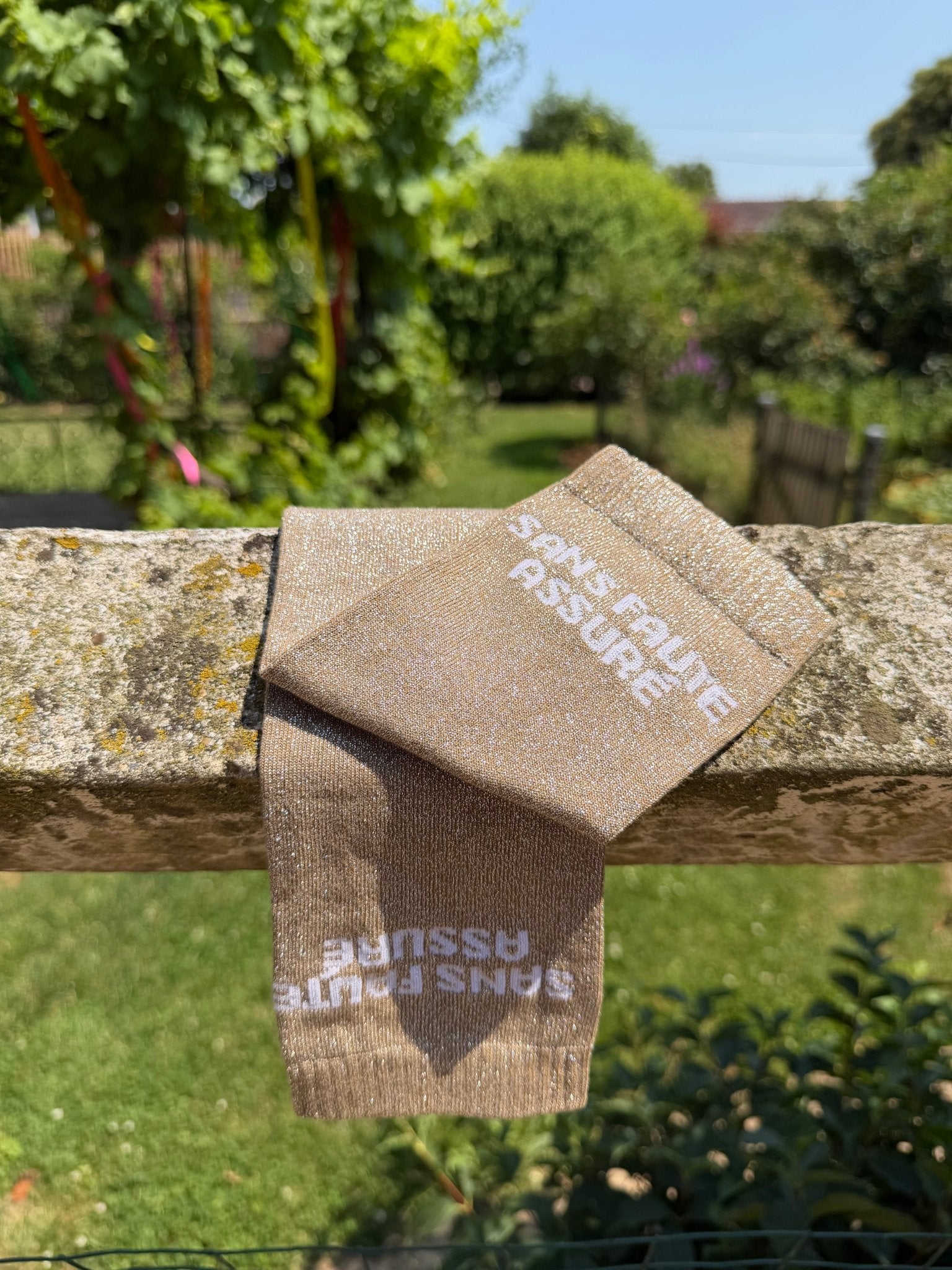 Chaussettes Sans Faute Assuré – Or - Equislay