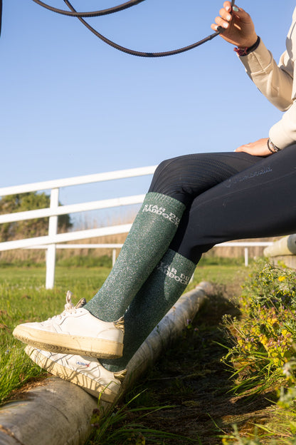 CHAUSSETTES STAR DU PADDOCK - VERT - Equislay
