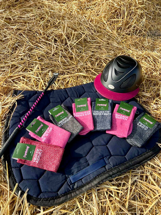 PACK 5 PAIRES - CHAUSSETTES PAILLETÉES - Equislay