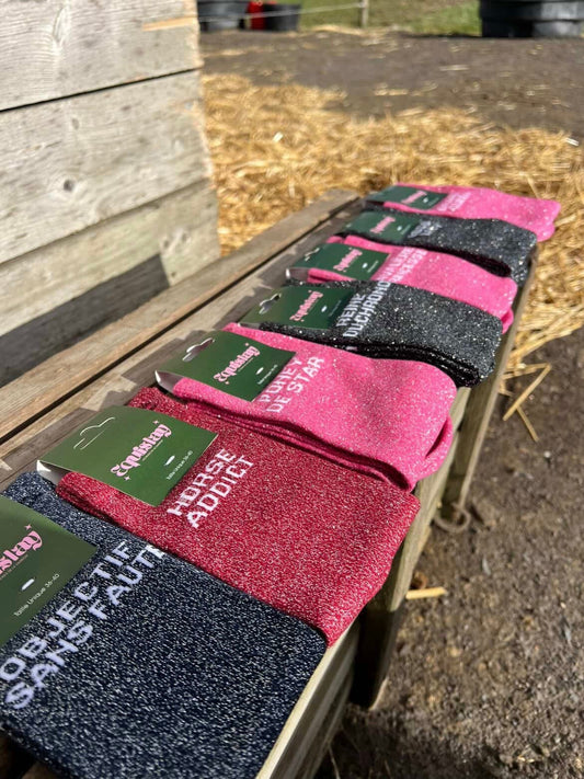 PACK 6 PAIRES - CHAUSSETTES PAILLETÉES - Equislay
