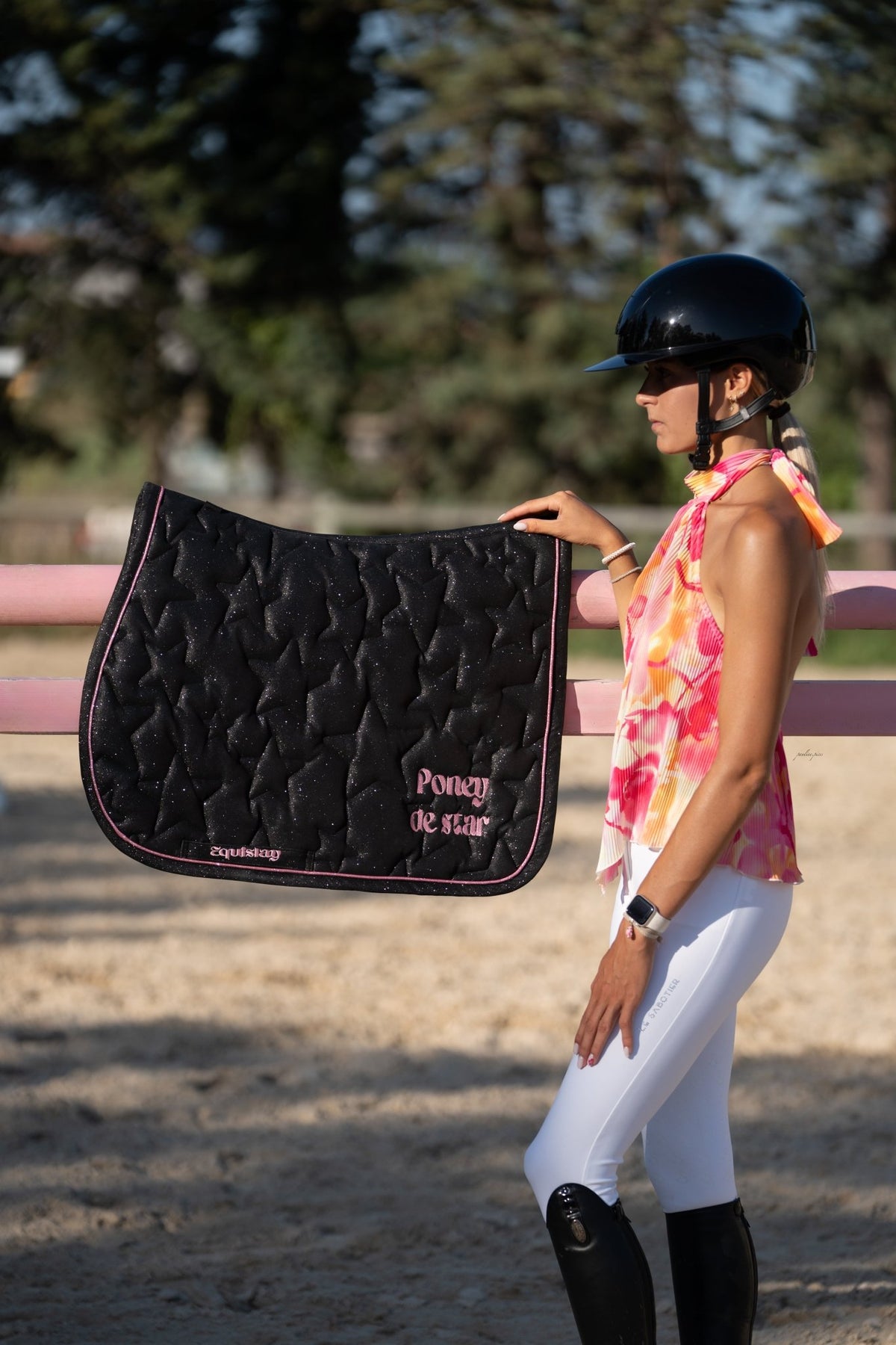 Tapis de Selle CSO Poney de Star - Equislay