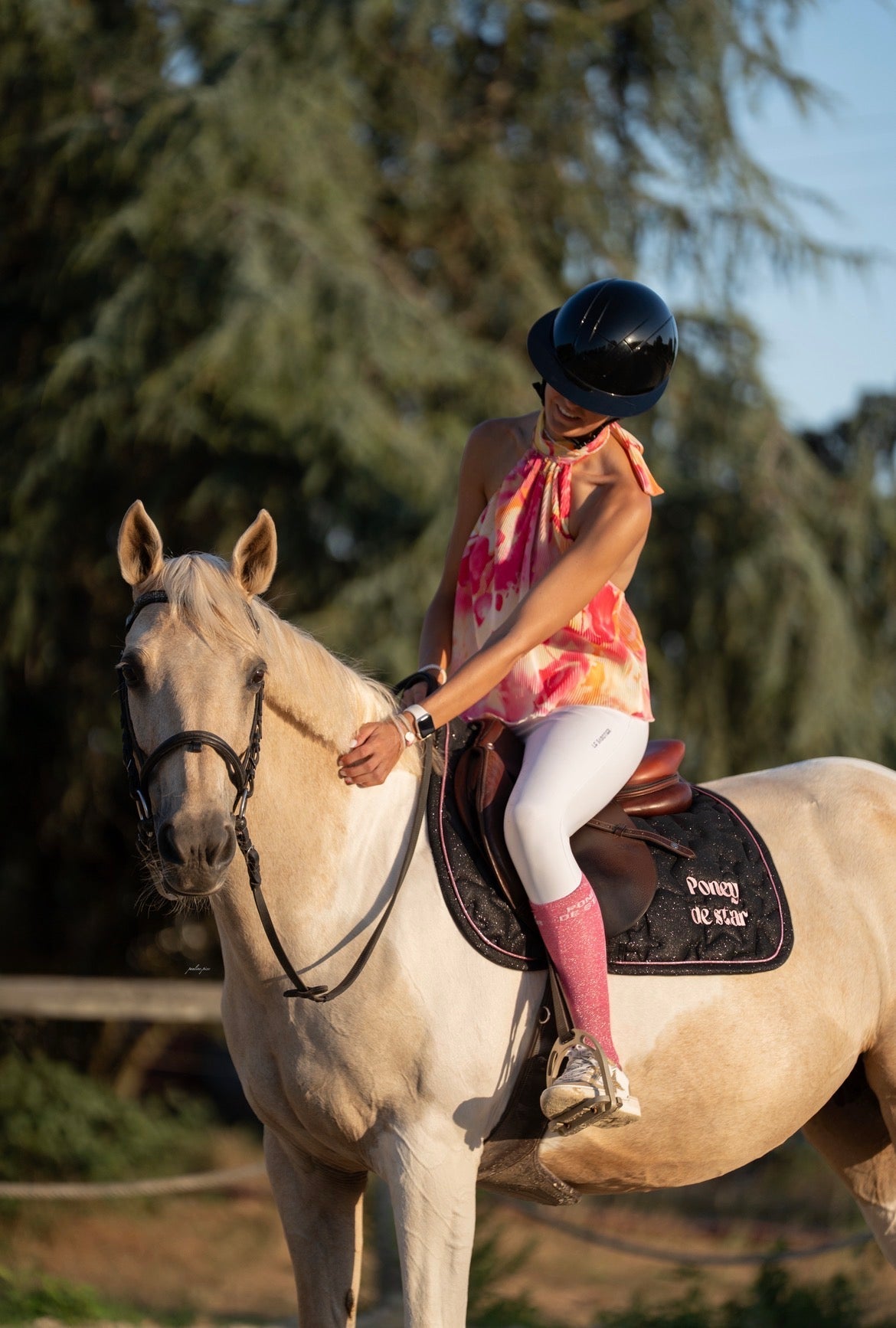 Tapis de Selle CSO Poney de Star - Equislay