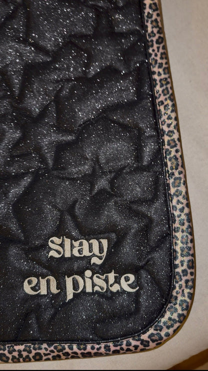 Tapis de Selle CSO Slay en piste LÉOPARD - Equislay