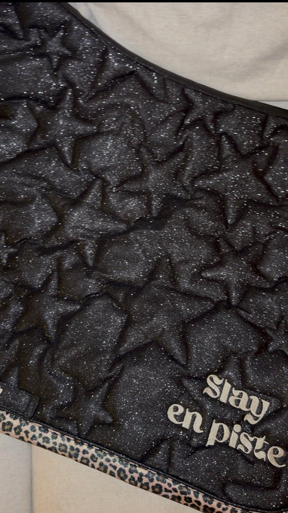 Tapis de Selle CSO Slay en piste LÉOPARD - Equislay